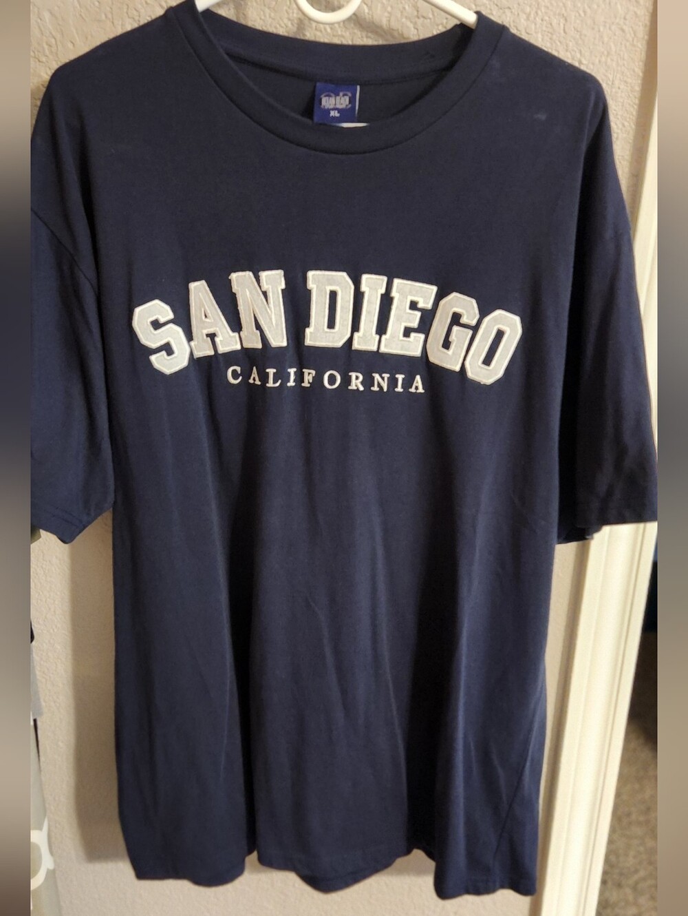 San Diego California Navy Blue Graphic T-Shirt